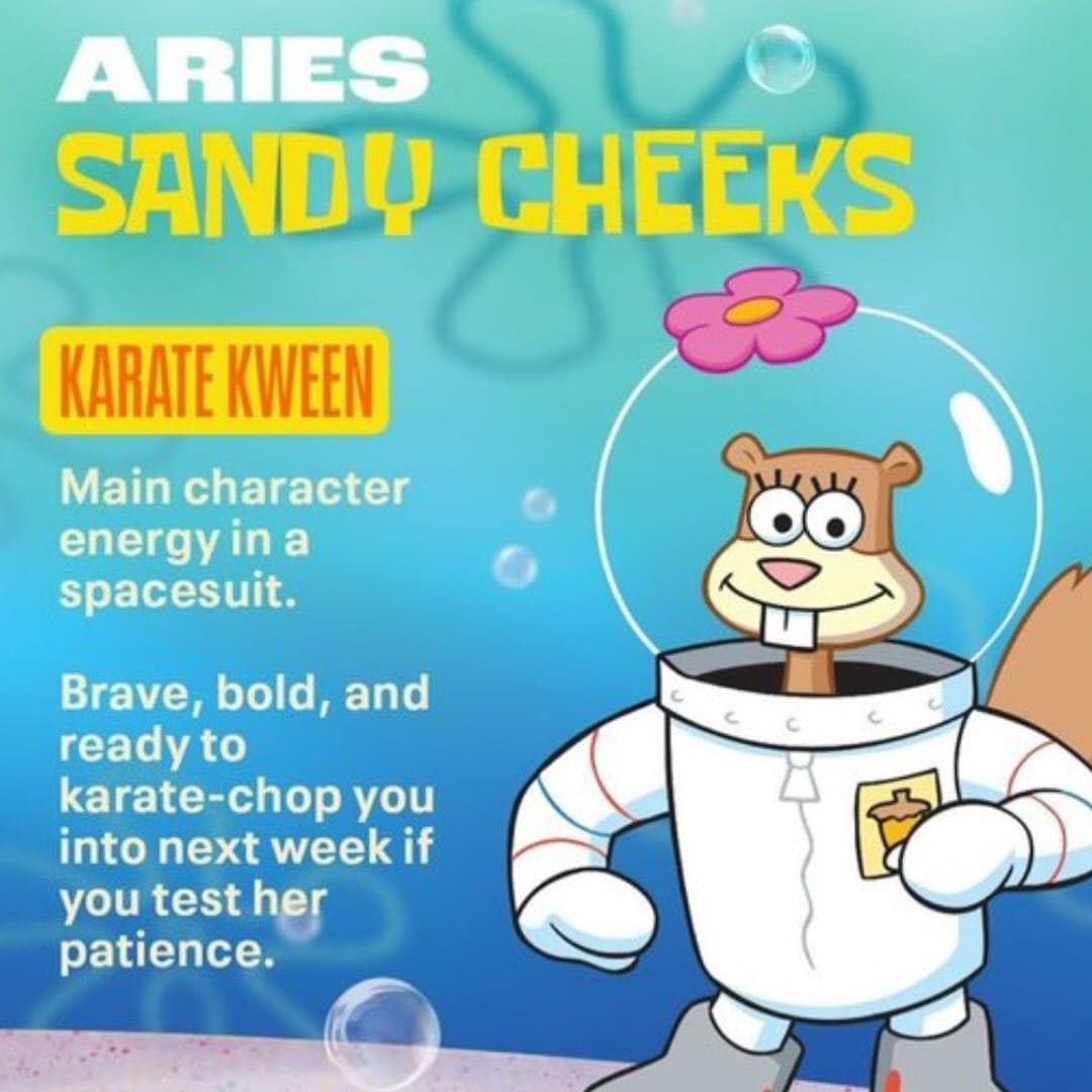 The SpongeBob Movie: Search for Squarepants zodiac 1