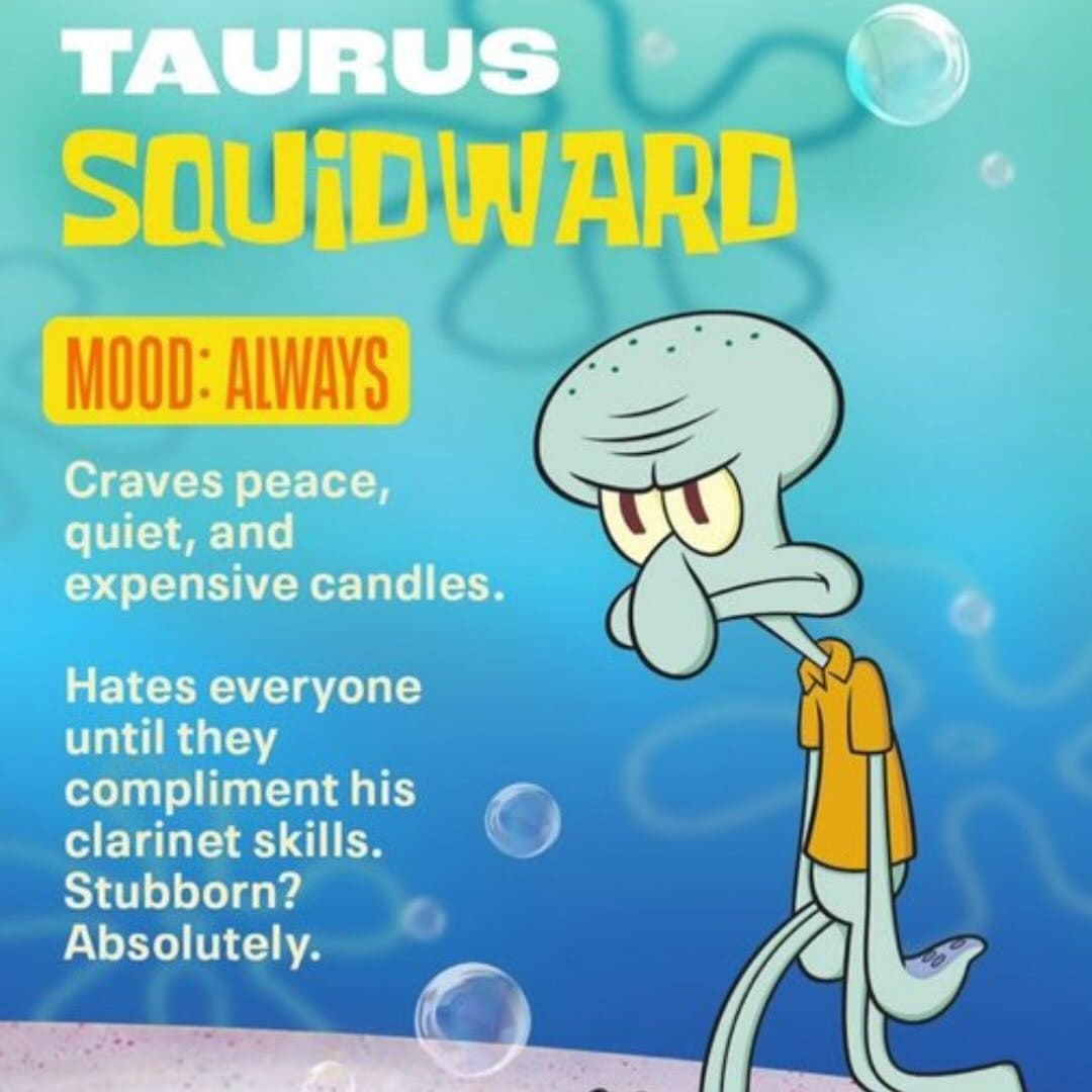 The SpongeBob Movie: Search for Squarepants zodiac 2