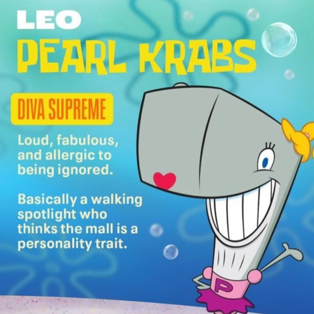 The SpongeBob Movie: Search for Squarepants zodiac 5