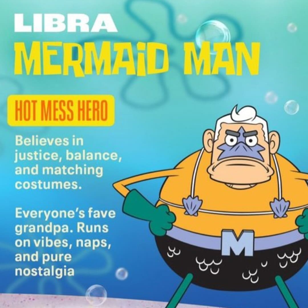 The SpongeBob Movie: Search for Squarepants zodiac 7