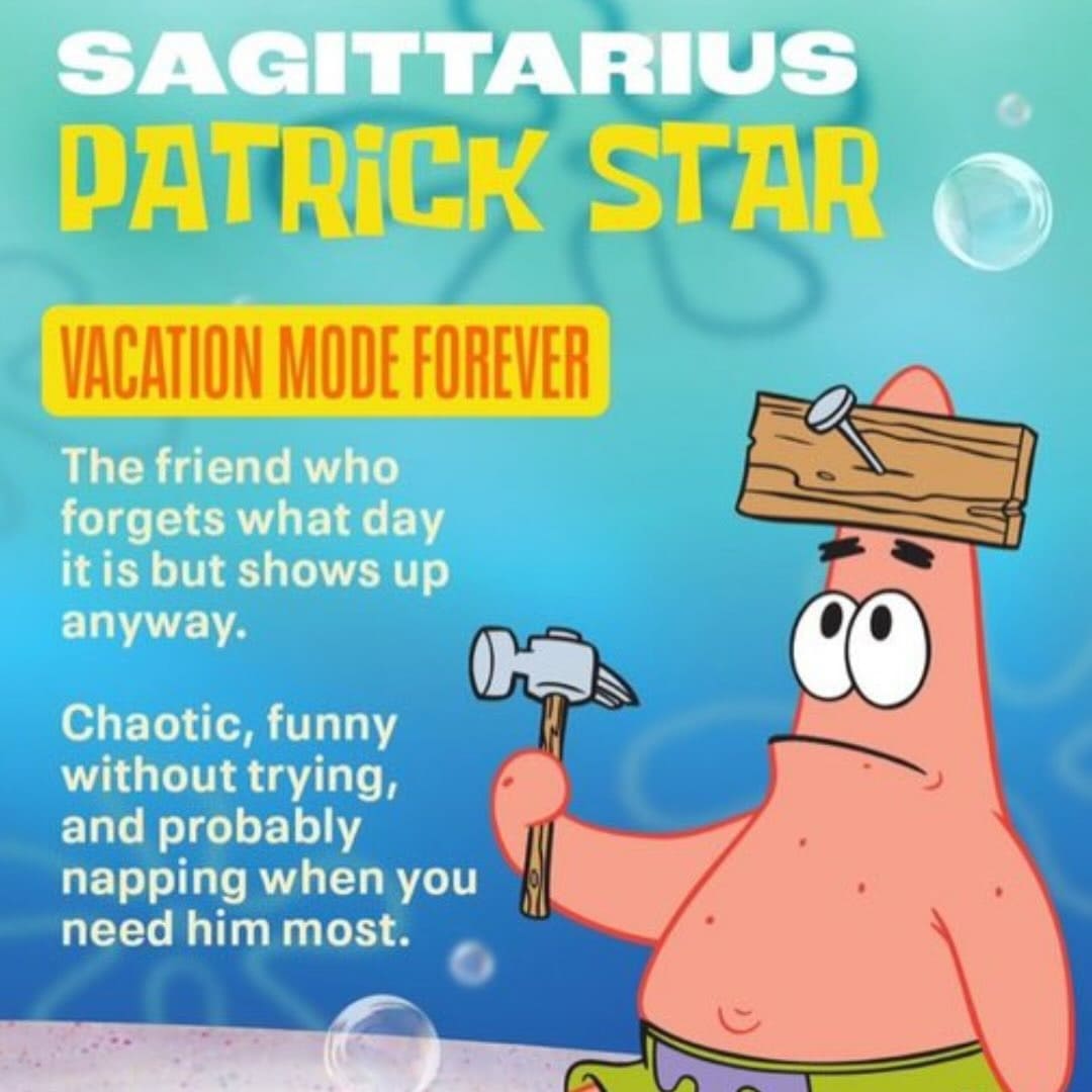 The SpongeBob Movie: Search for Squarepants zodiac 9