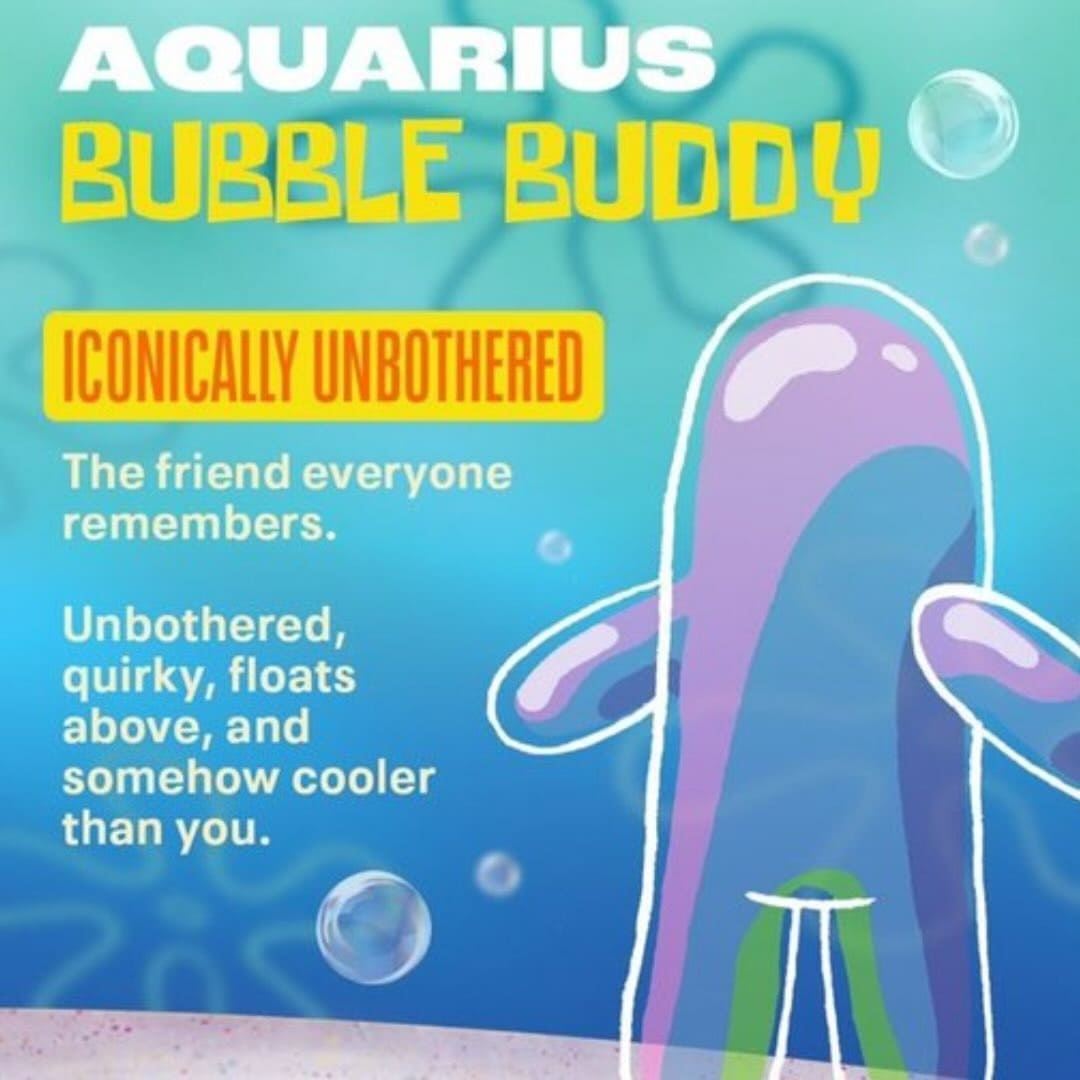 The SpongeBob Movie: Search for Squarepants zodiac 11