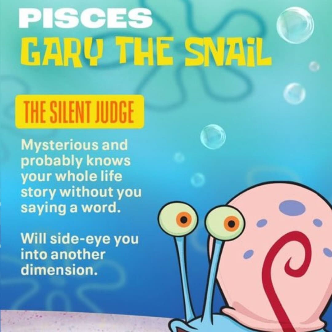 The SpongeBob Movie: Search for Squarepants zodiac 12