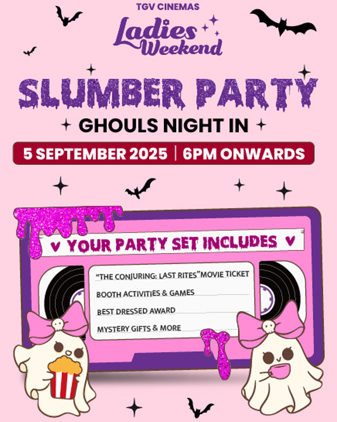 Slumber Party TGV Cinemas Past Party