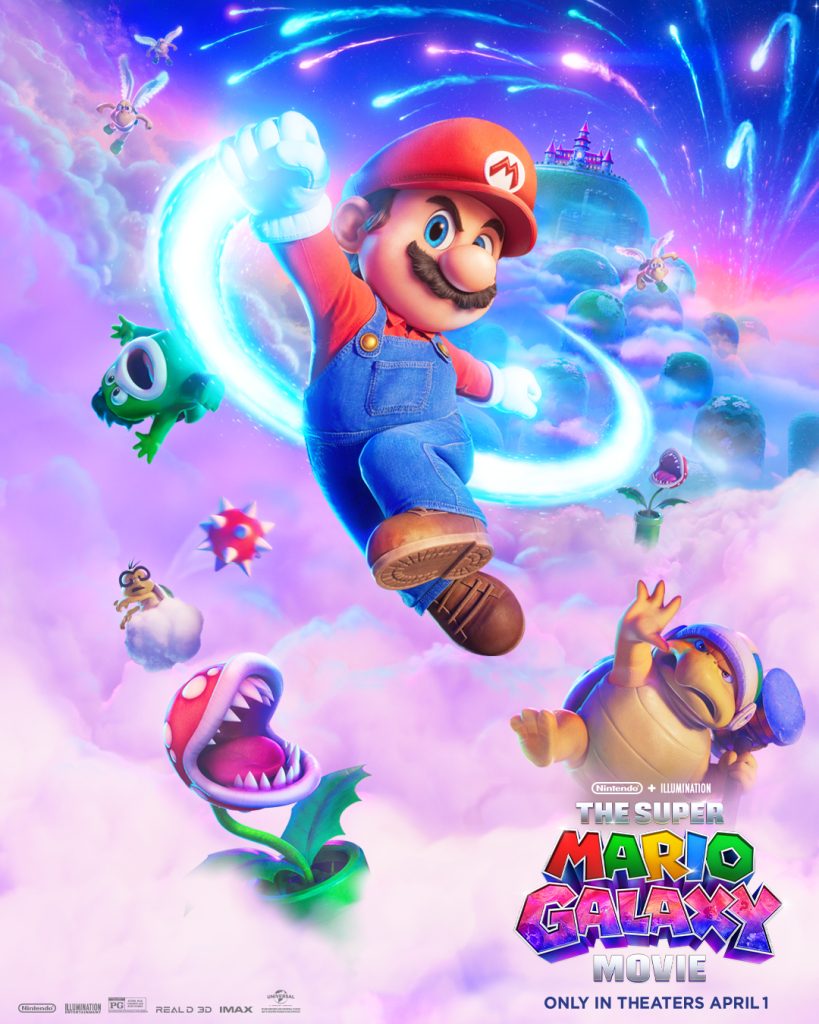 Mario Returning Character Super Mario Galaxy Movie | TGV Cinemas
