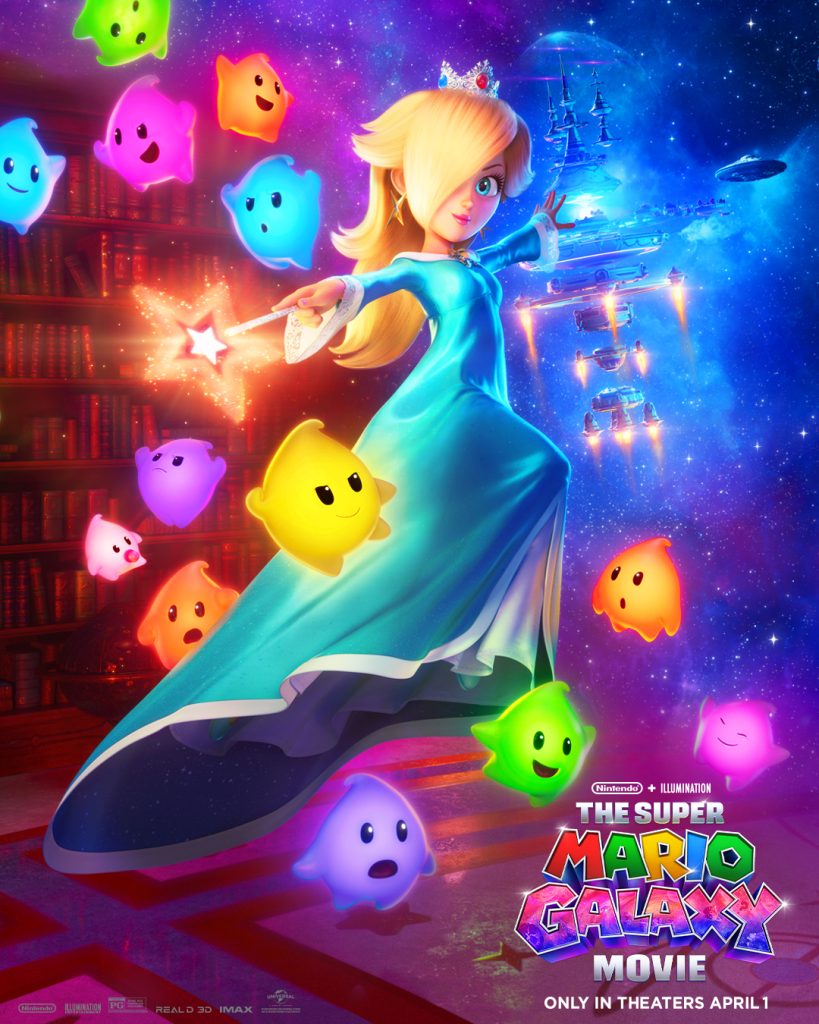 Super Mario Movie Poster Roaslina New Character | TGV Cinemas