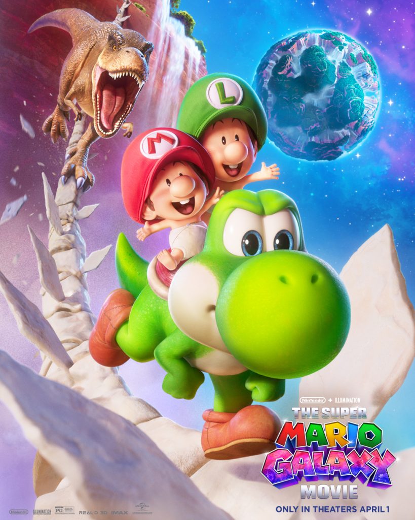Yoshi New Character The Super Mario Galaxy Movie | TGV Cinemas