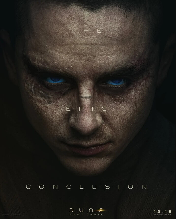 Timothée Chalamet as Paul Atreides | Dune 3 Character Posters | TGV Cinemas