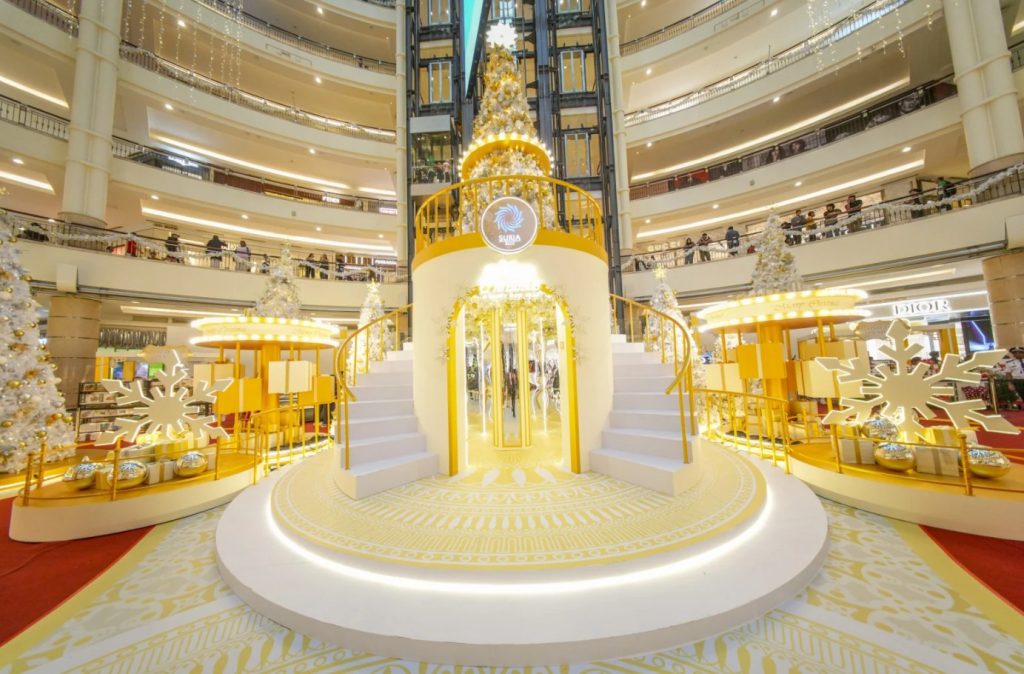 The interior of Suria KLCC during Christmas 2025. | TGV Blog
