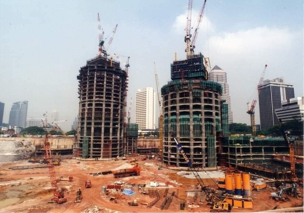 KLCC under construction 1 | TGV Blog