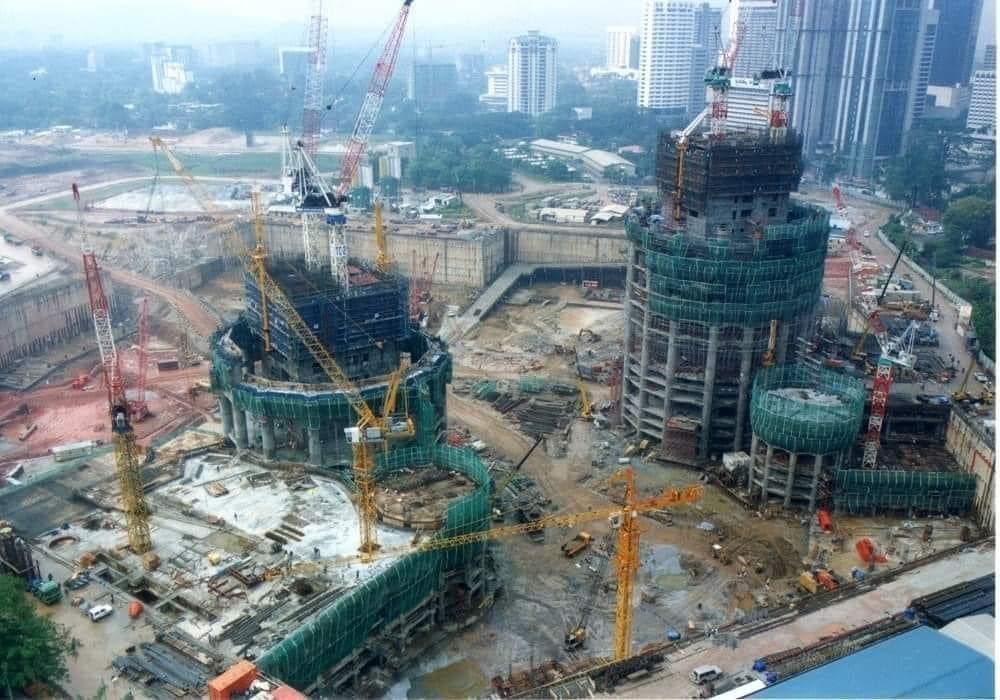 KLCC under construction 2 | TGV Blog