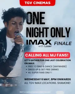 TGV One Night Only IMAX Finale | TGV Cinemas