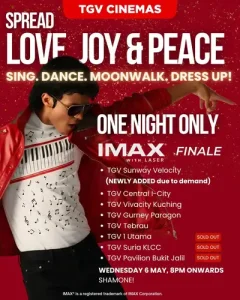 MJ One Night Only IMAX Finale Sunway_Velocity | TGV Cinemas
