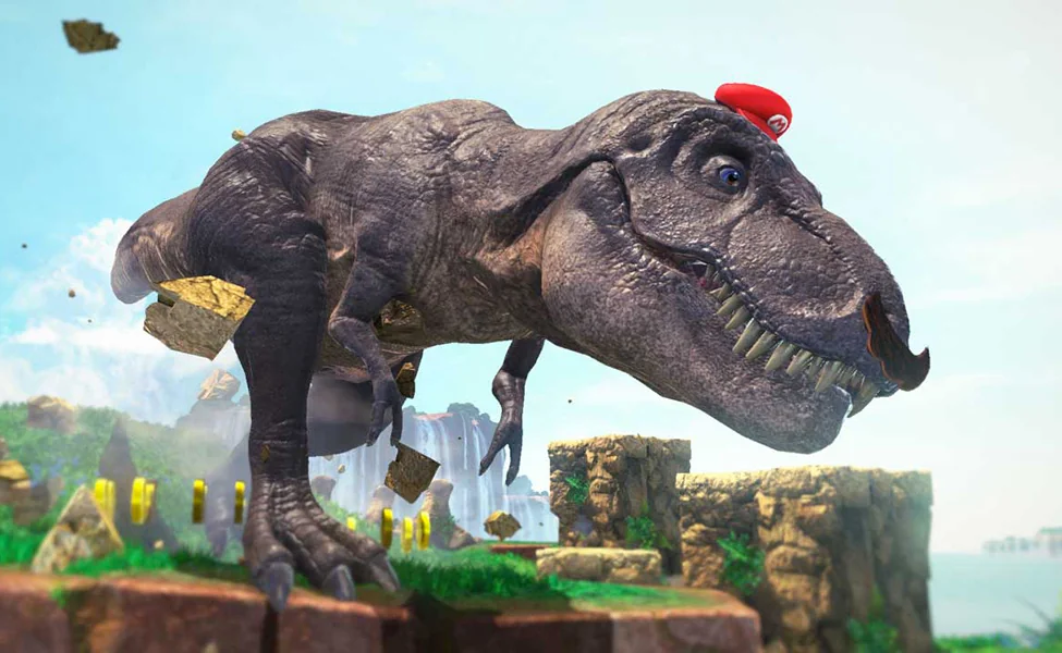 T-Rex (Super Mario Odyssey) | Super Mario Galaxy Movie Easter Eggs | TGV Cinemas