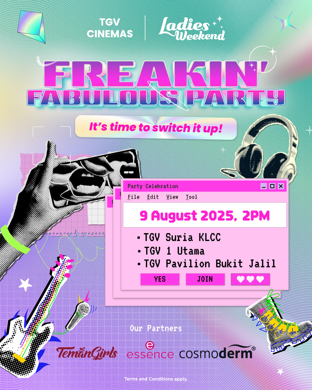 Freakin’ Faboulous Party TGV Cinemas Past Party