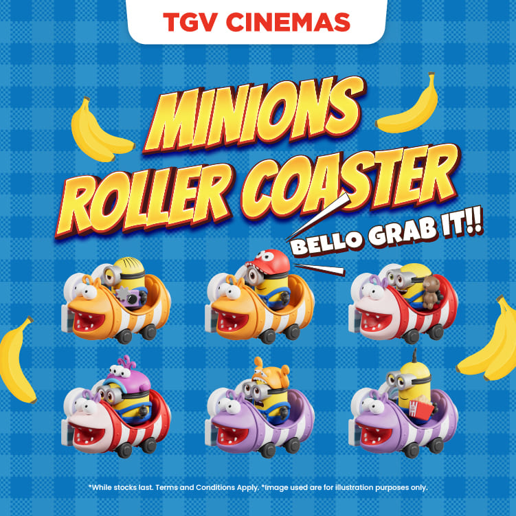 Minions Roller Coaster Blokees | Minion Language Malaysia | TGV Blog