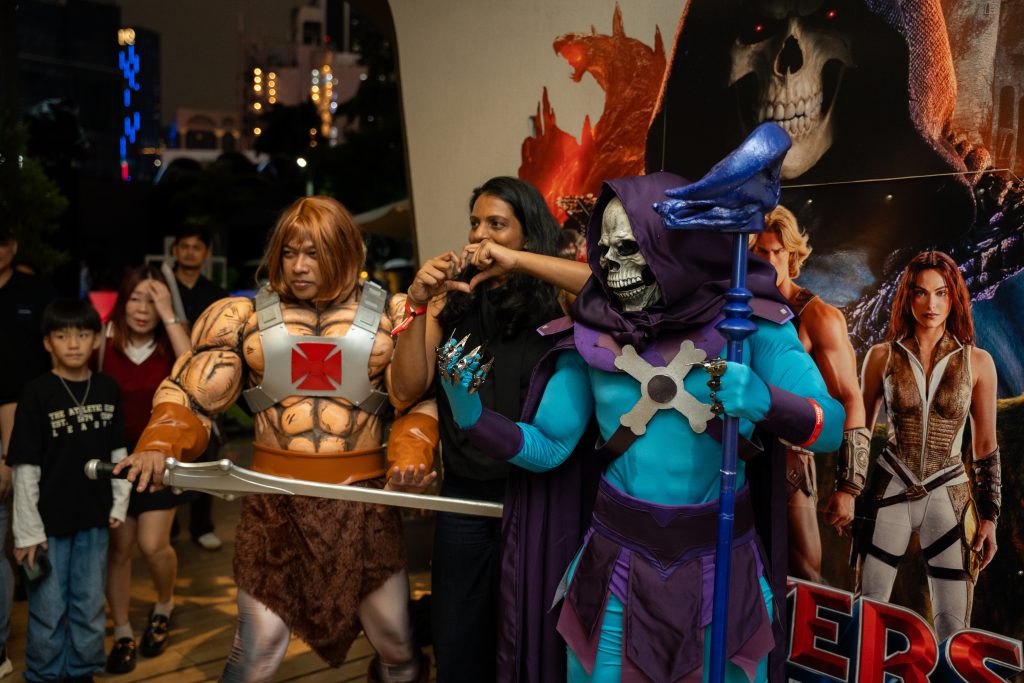 Cosplayers During the Light Show 1 | Masters of the Universe Light Show Malaysia | TGV Blog