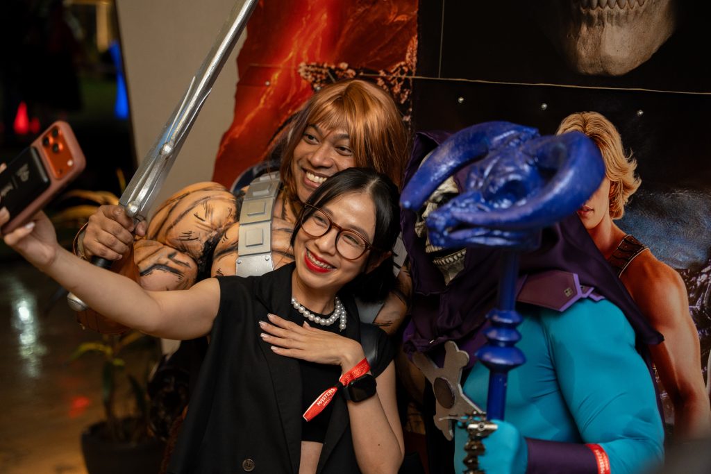 Cosplayers During the Light Show 2 | Masters of the Universe Light Show Malaysia | TGV Blog