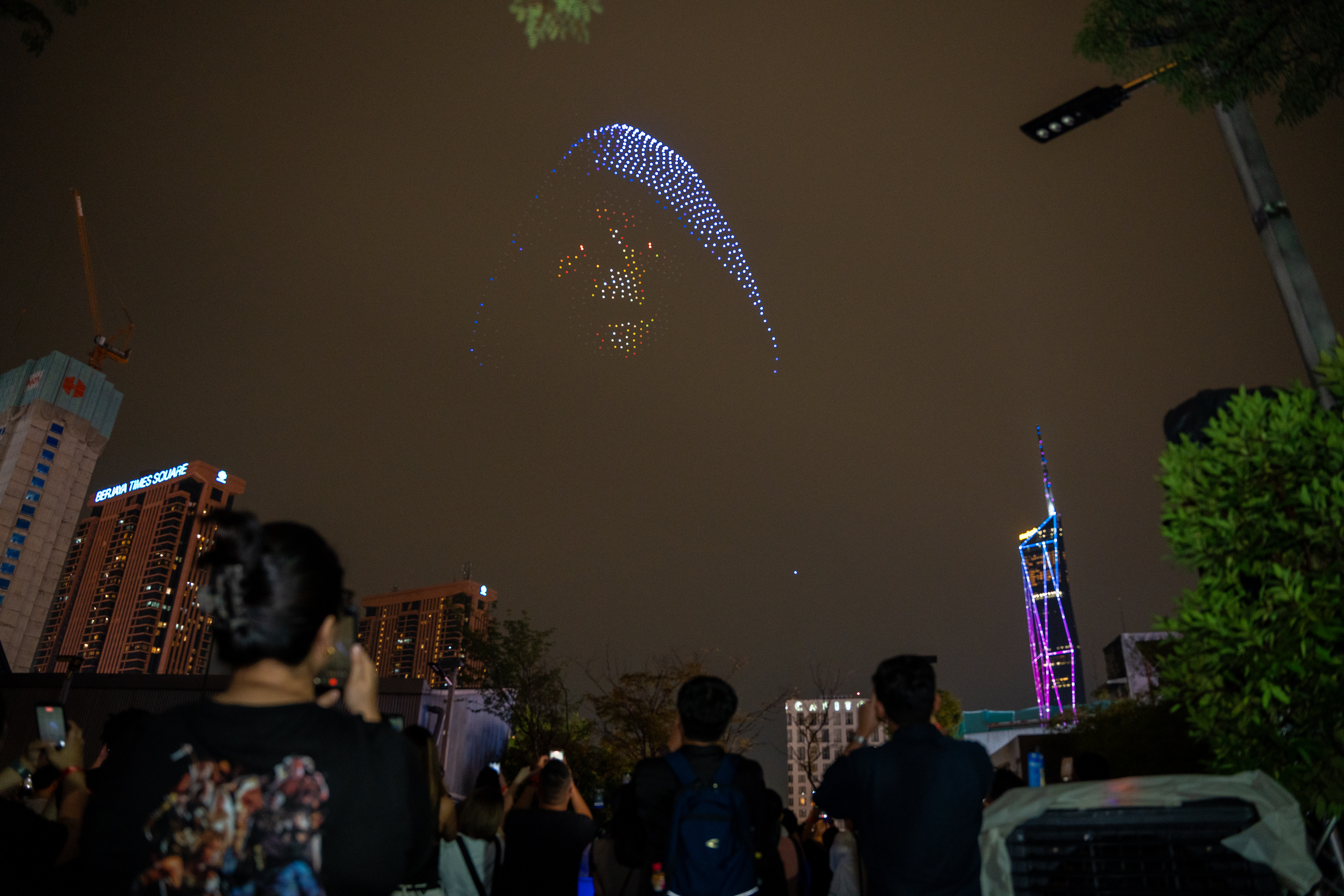 Skeletor Character Light Show Malaysia | Masters of the Universe Light Show Malaysia | TGV Blog