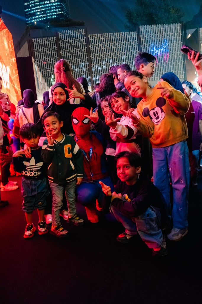 Spider-Man Cosplayers From The Light Show 2 | Spiderman Light Show KL | TGV Blog
