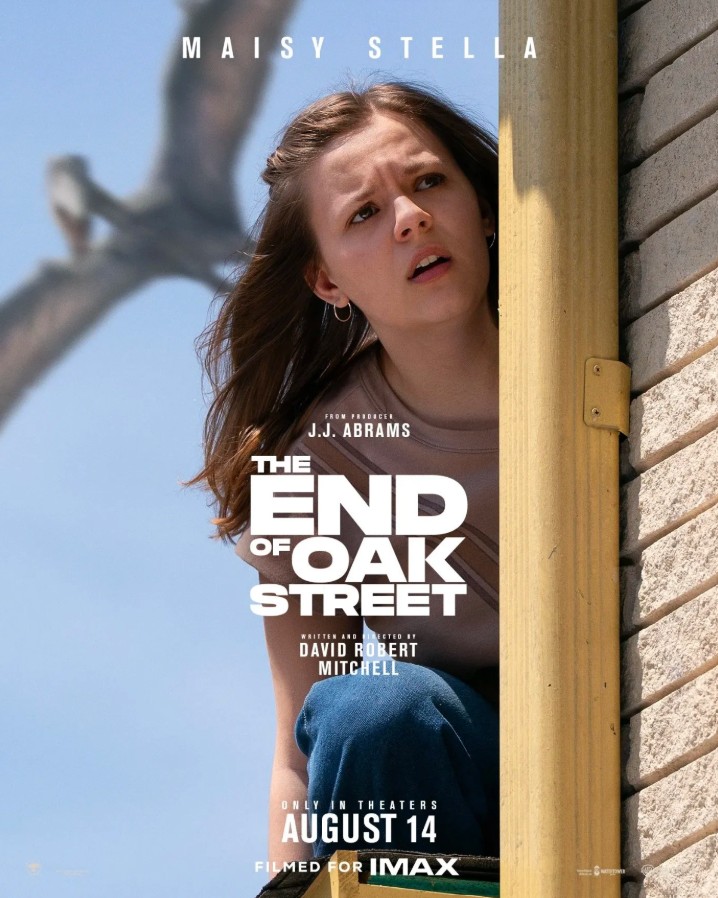 Maisy Stella The End of Oak Street Poster | The End of Oak Street Character Posters | TGV Blog