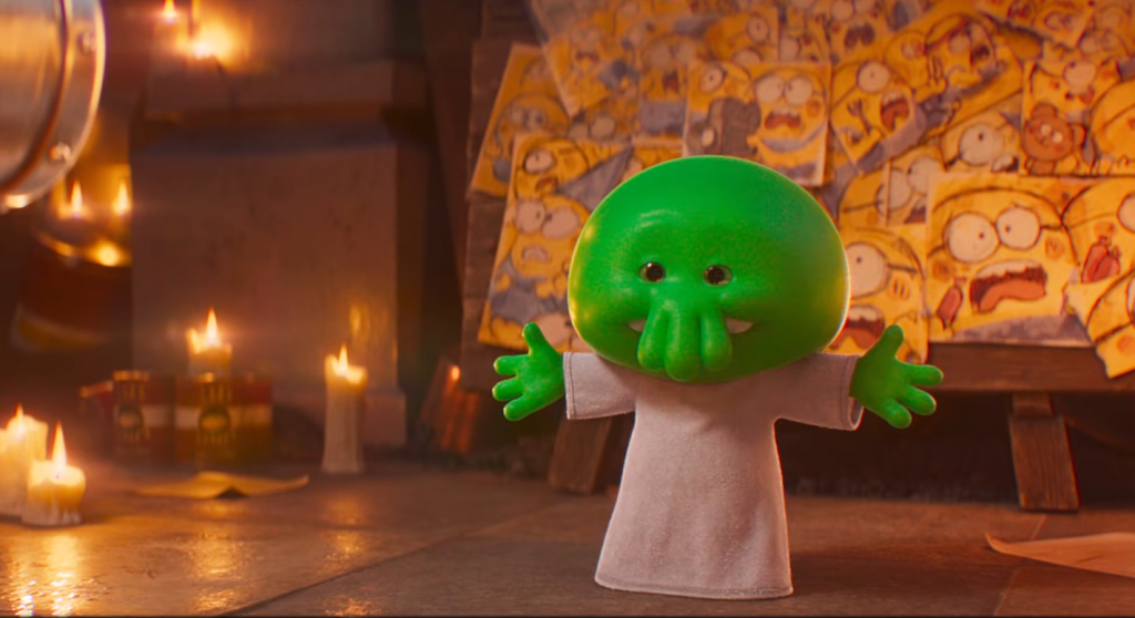 Cthulu Monster | Minions and Monsters Movie References and Easter Eggs | TGV Blog