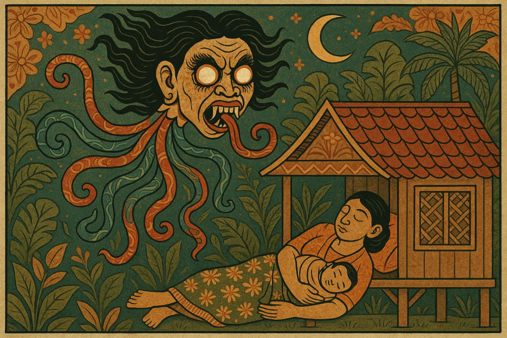 Penanggalan (Malaysia) | Blood Monsters in Folklore and Mythology | TGV Blog